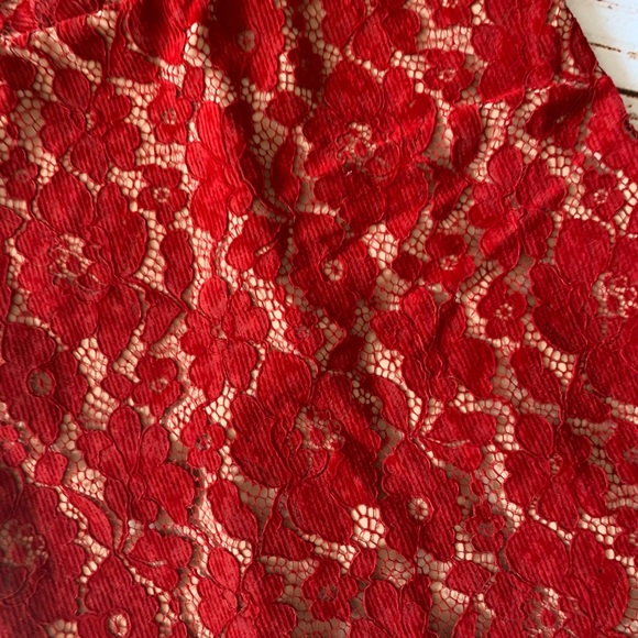 NWOT Free People red dress size 4 - Picture 2 of 9
